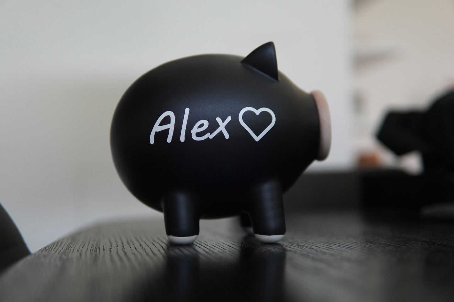 Turquoise Glossy Piggy Bank